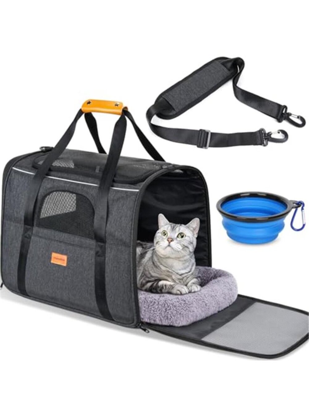 Cat Carrier - Cat Carrier Soft for Medium or Large Cats up to 20lbs,